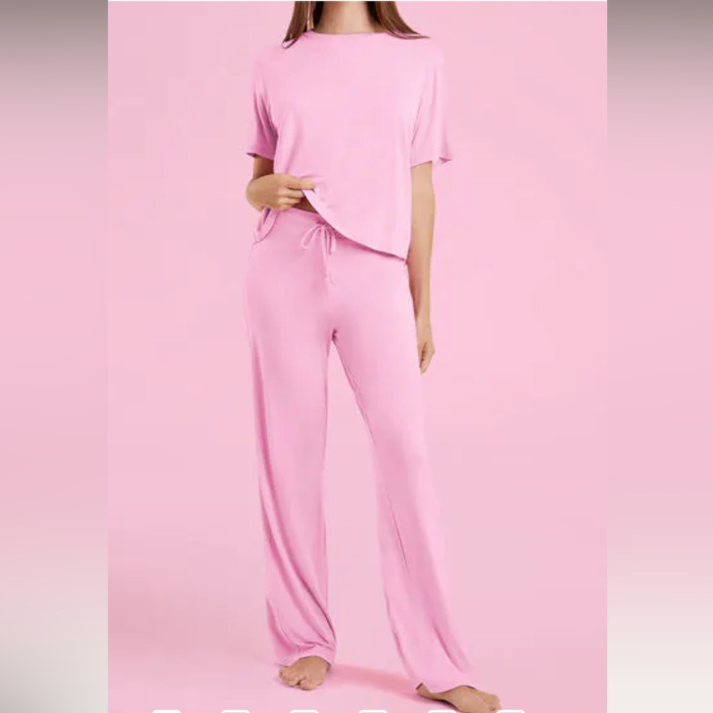 Nuuds Pajamas in Bubblegum Pink